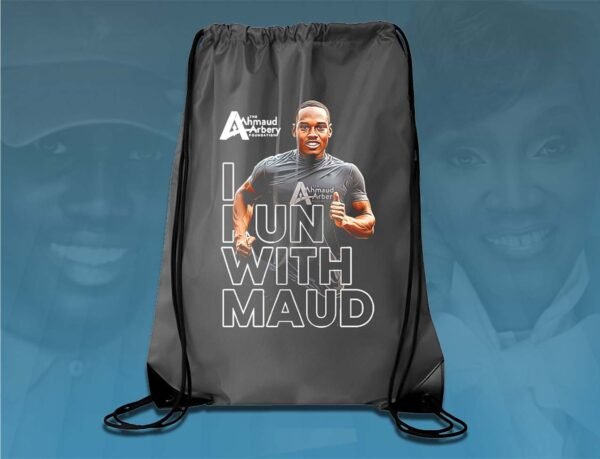 Run With Maud - Drawstring Bag
