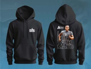 Run With Maud Hoodies